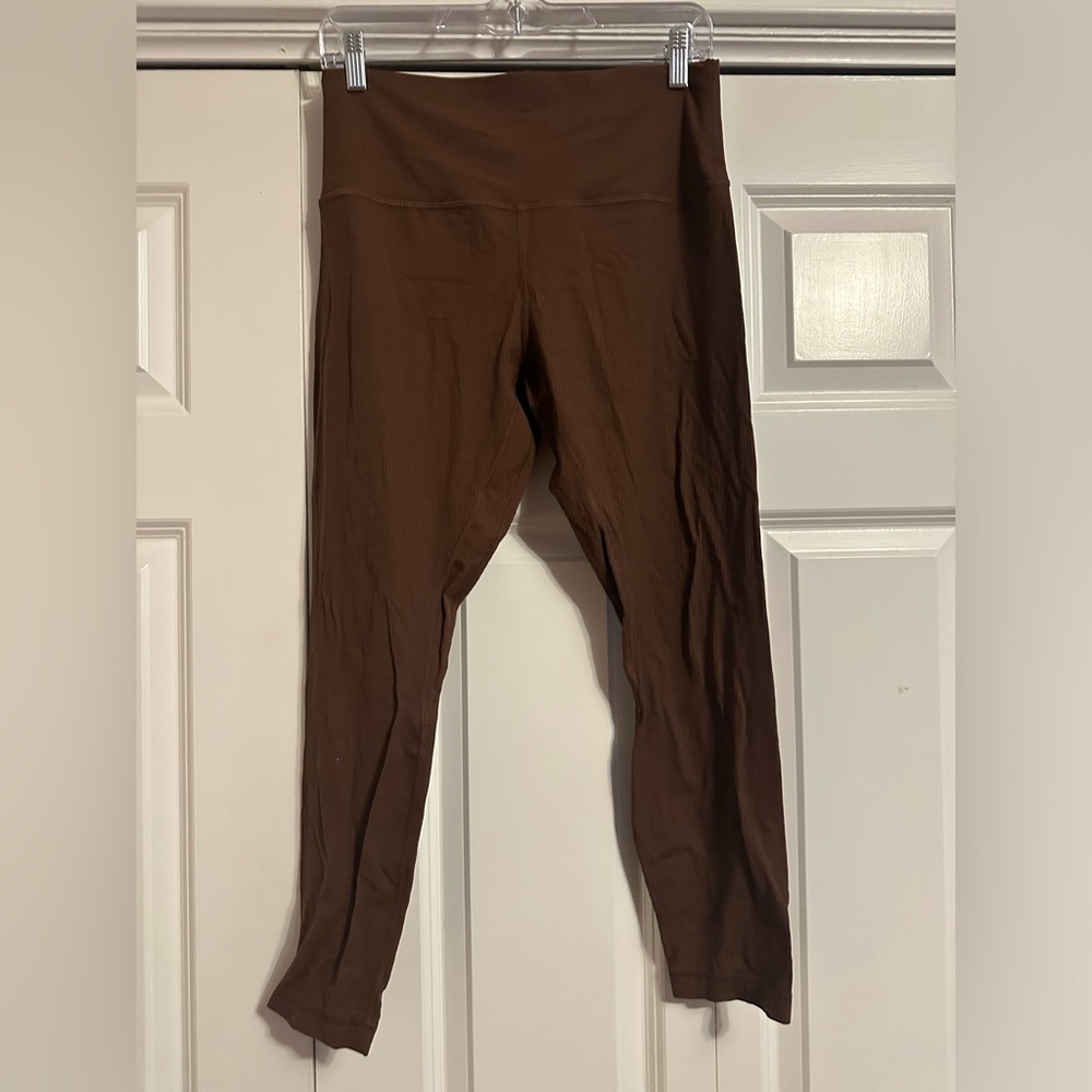lululemon Align™ High-Rise Ribbed Pant 25"